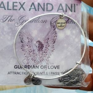 Alex and Ani guardian of love silver